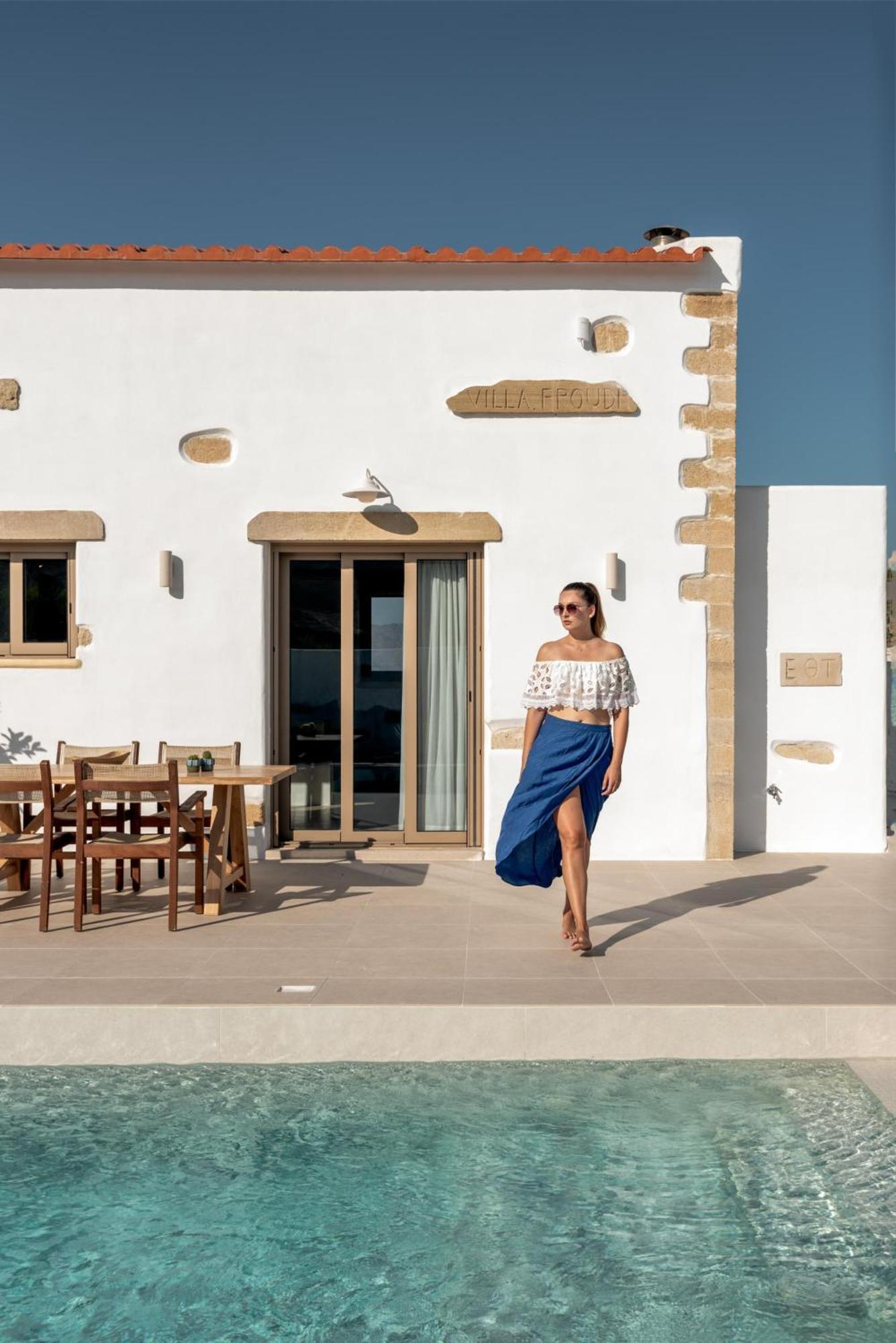 Villa Froudi Near Falaserna Beach Kíssamos Exterior foto