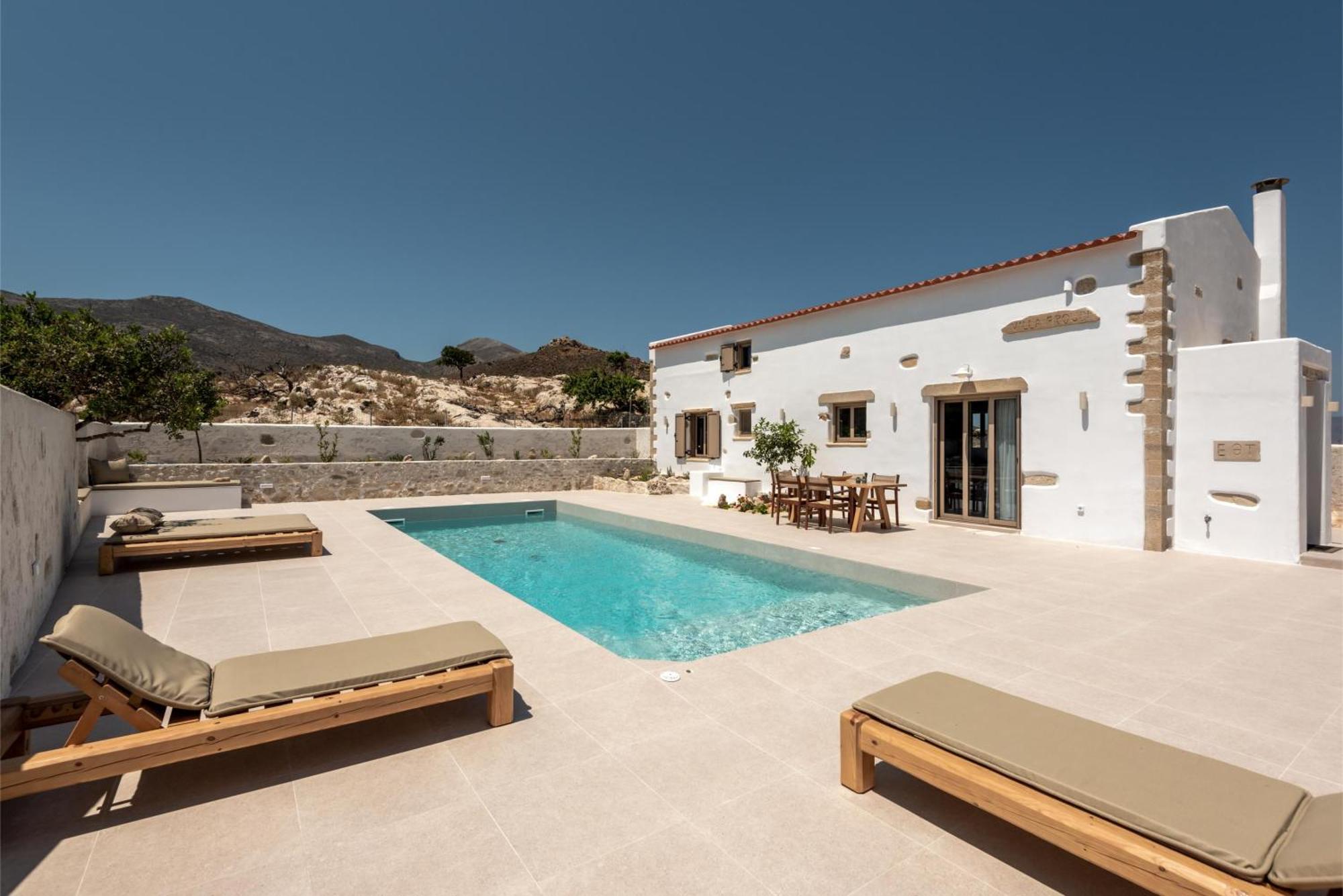 Villa Froudi Near Falaserna Beach Kíssamos Exterior foto